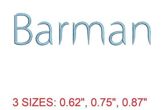 Barman Embroidery Font: A Designer’s Practical Review