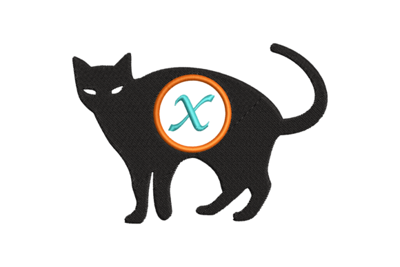 Black Cat Letter X: A Seasonal Embroidery Review