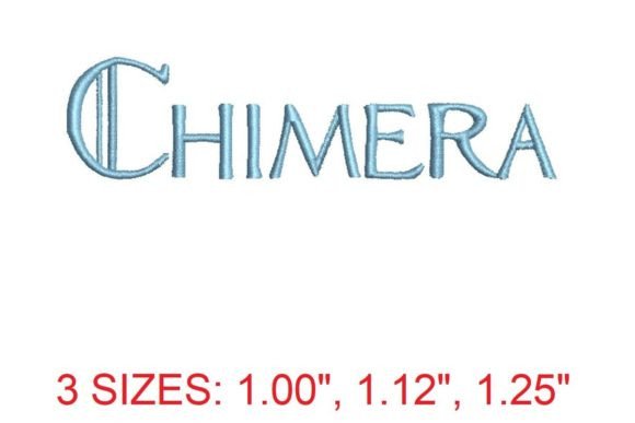 Chimera Embroidery Font: A Seasonal Design Review