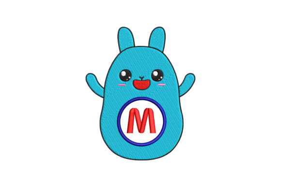 Cute Rabbit Letter M: A Seasonal Embroidery Review