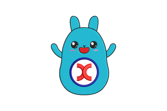 Cute Rabbit Letter X: An Embroidery Design Review