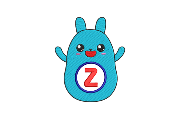 Cute Rabbit Letter Z: A Seasonal Embroidery Review