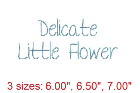 Delicate Little Flower: A Boutique Embroidery Review
