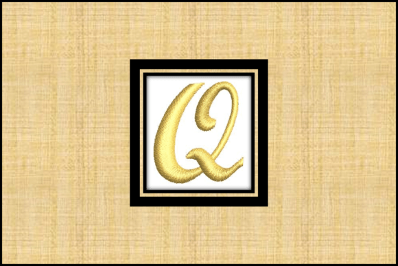 Gold Letter Q: Boutique Sweatshirt Embroidery Review