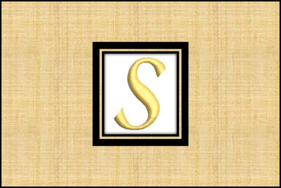 Gold Letter S: A Designer’s Stitch-Out Review