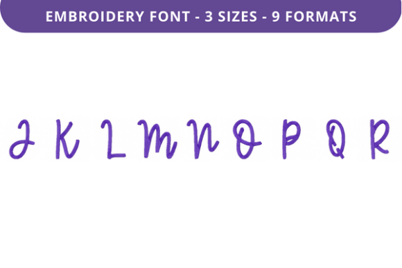 Greatly Beloved Font J to R: Holiday Embroidery Review