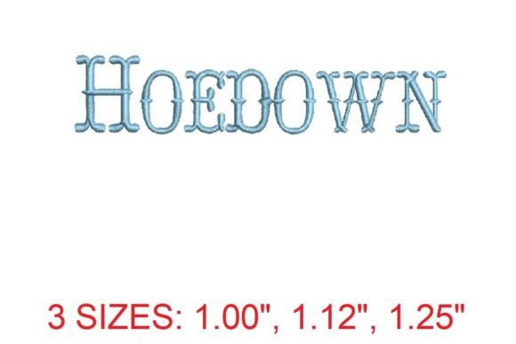 Hoedown Font: A Review for Business Merch