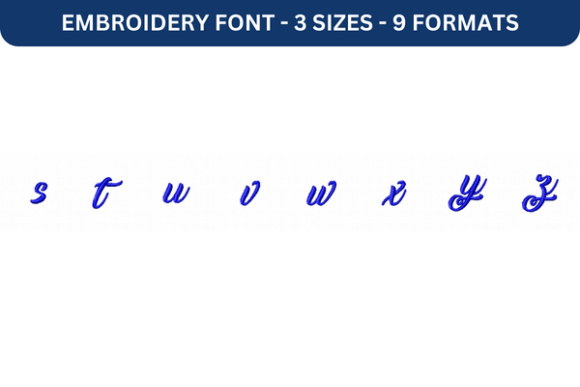Midnight Bangkok Font Lower S to Z Review